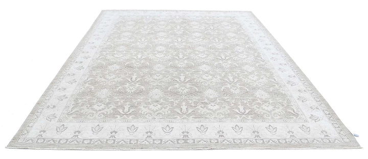 Afghan Serenity Rug 8' 9" x 11' 8" Hand-Knotted | No. AT37168