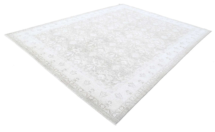 Afghan Serenity Rug 8' 9" x 11' 8" Hand-Knotted | No. AT37168
