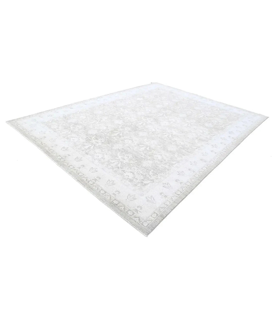 Afghan Serenity Rug 8' 9" x 11' 8" Hand-Knotted | No. AT37168