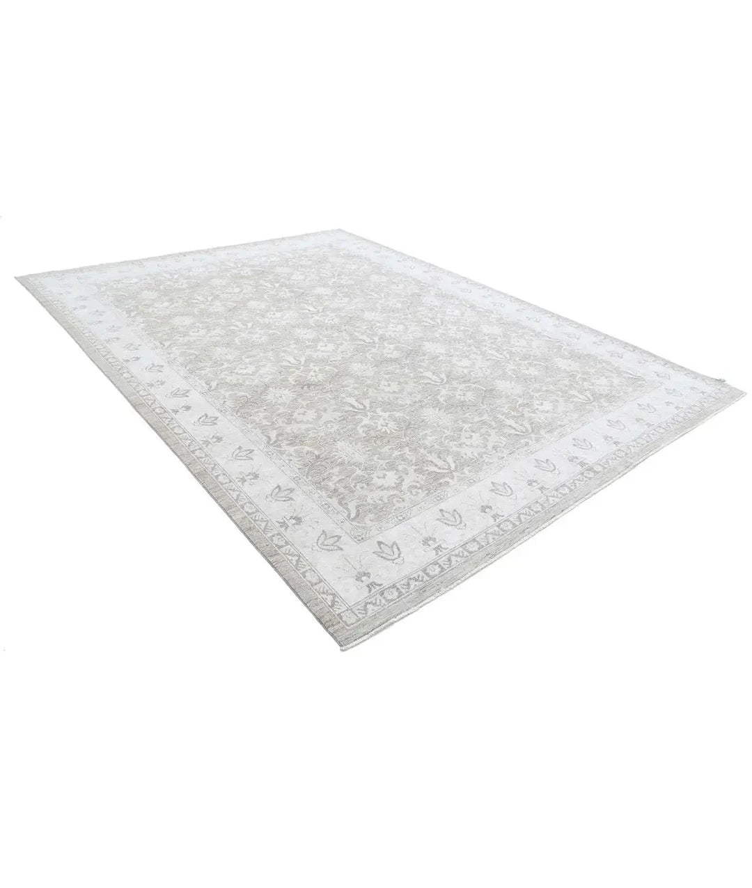 Afghan Serenity Rug 8' 9" x 11' 8" Hand-Knotted | No. AT37168