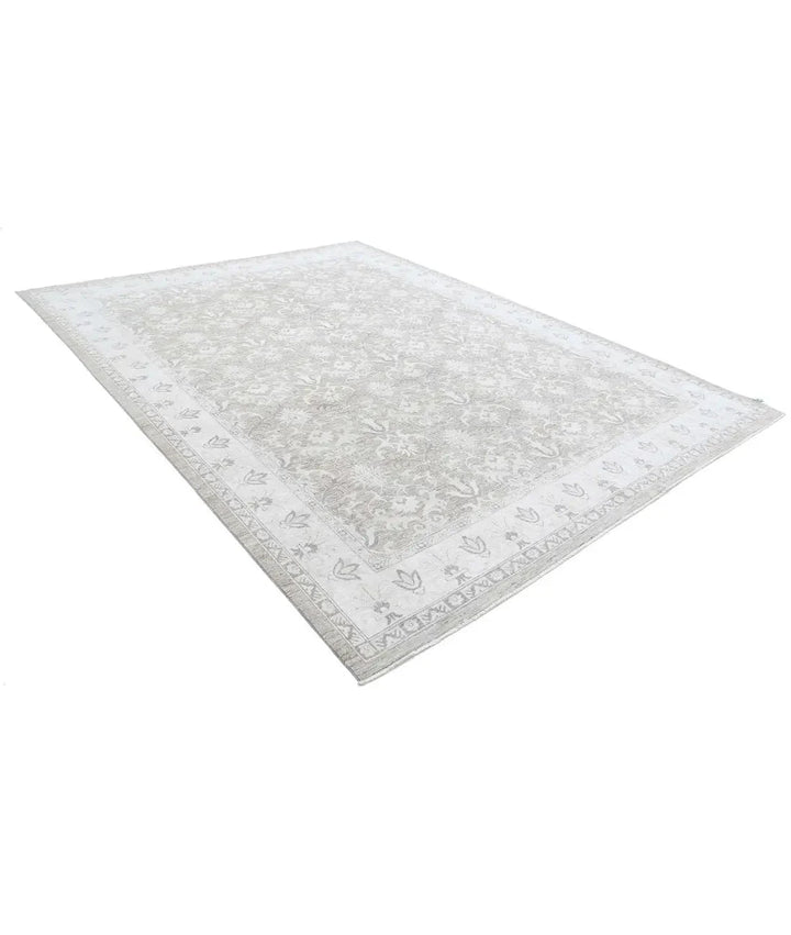 Afghan Serenity Rug 8' 9" x 11' 8" Hand-Knotted | No. AT37168