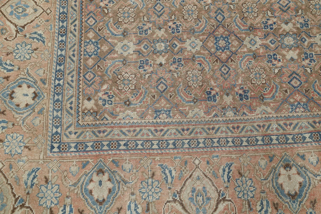 Persian Tabriz Rug 9' 7" x 12' 7" Hand-Knotted | No. AT37496