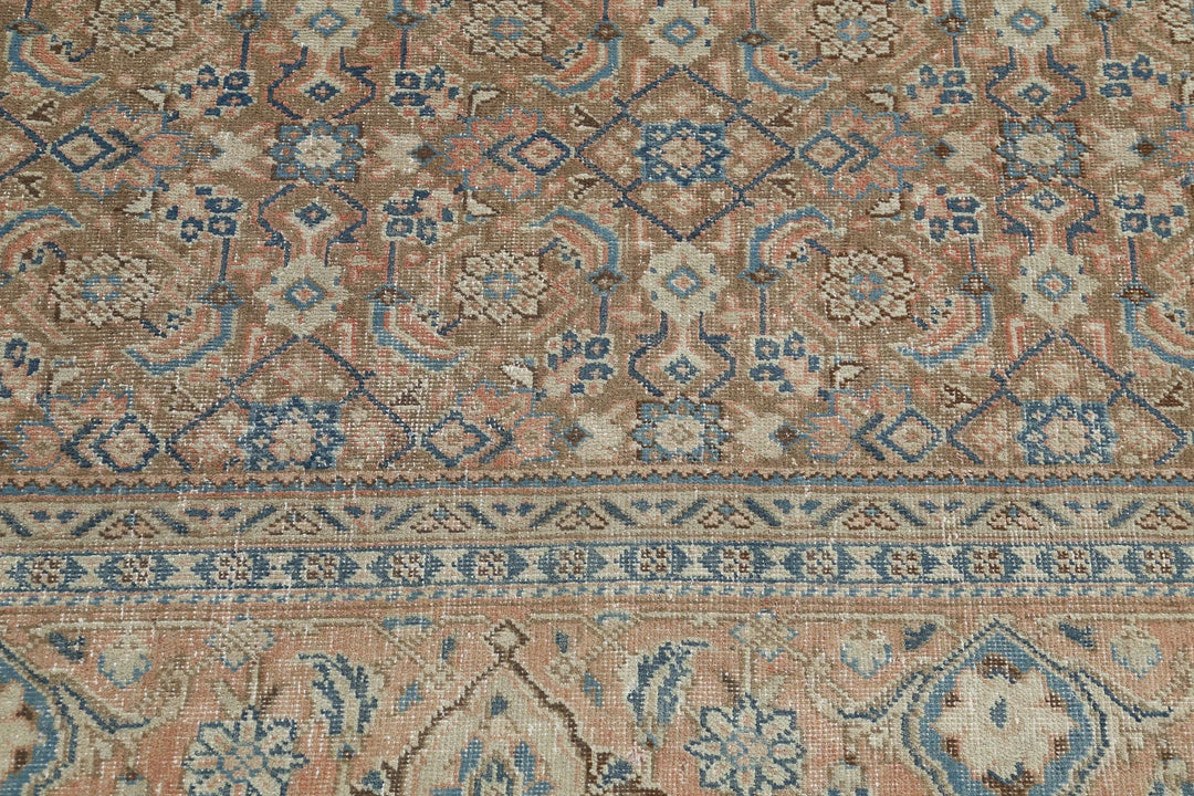 Persian Tabriz Rug 9' 7" x 12' 7" Hand-Knotted | No. AT37496