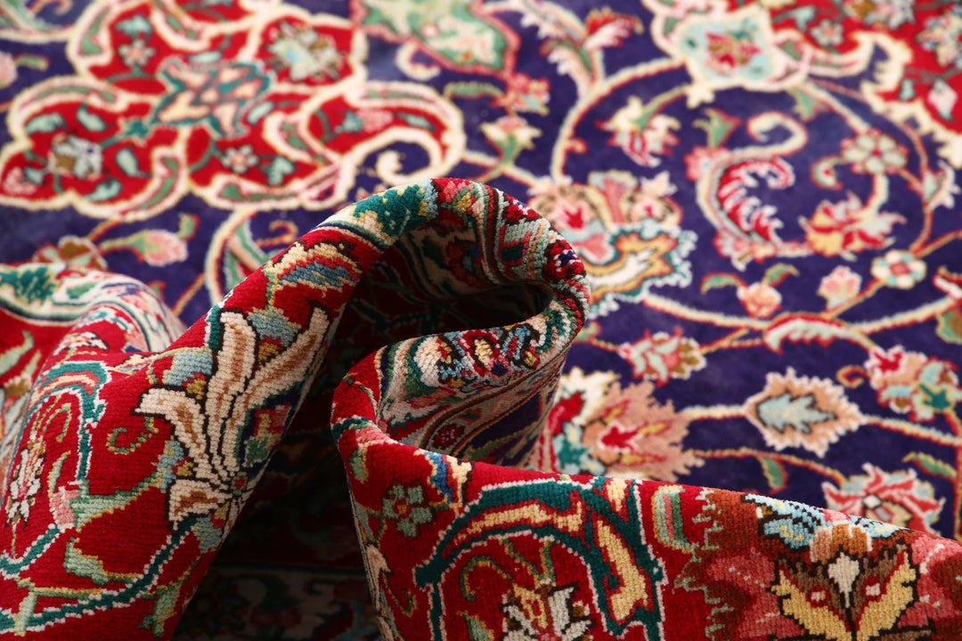 Persian Tabriz Rug 9' 10" x 12' 9" Hand-Knotted | No. AT37569