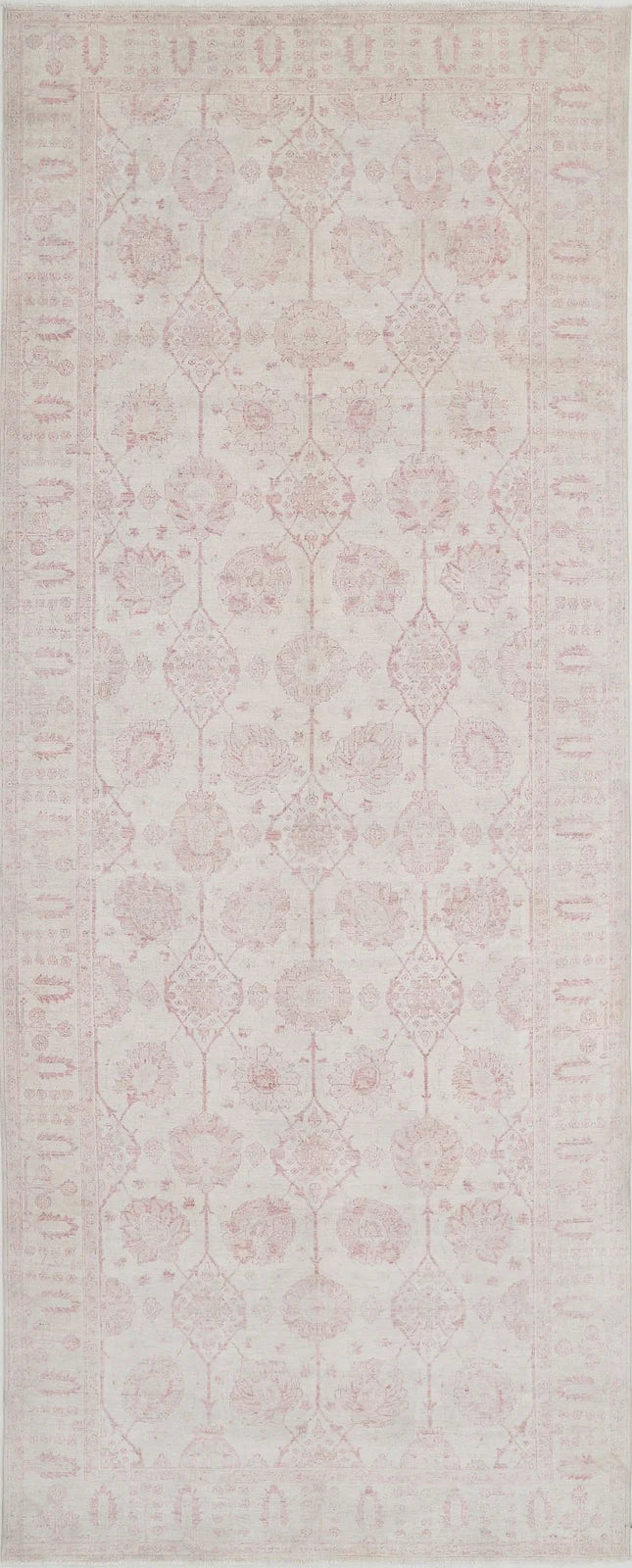 Afghan Serenity Rug 8' 6" x 17' 5" Hand-Knotted | No. AT37659