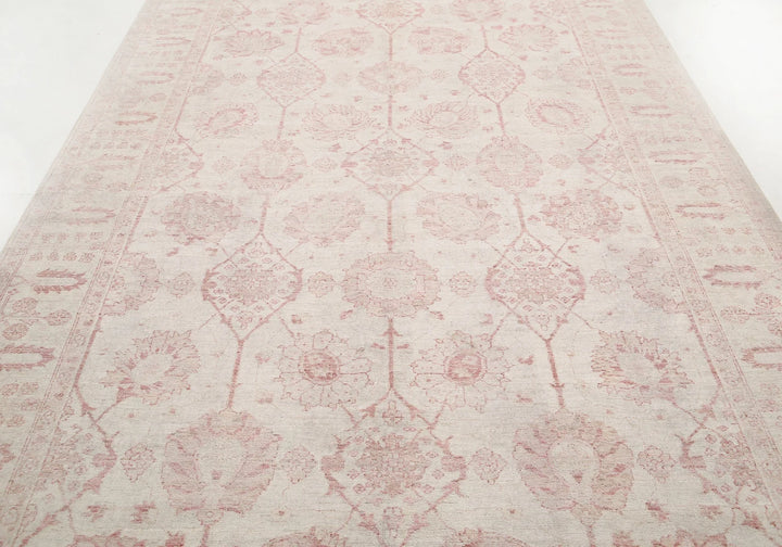 Afghan Serenity Rug 8' 6" x 17' 5" Hand-Knotted | No. AT37659