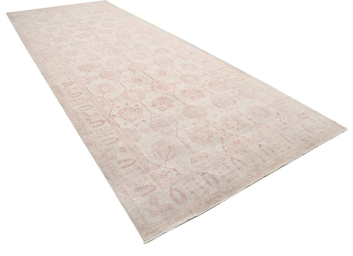 Afghan Serenity Rug 8' 6" x 17' 5" Hand-Knotted | No. AT37659