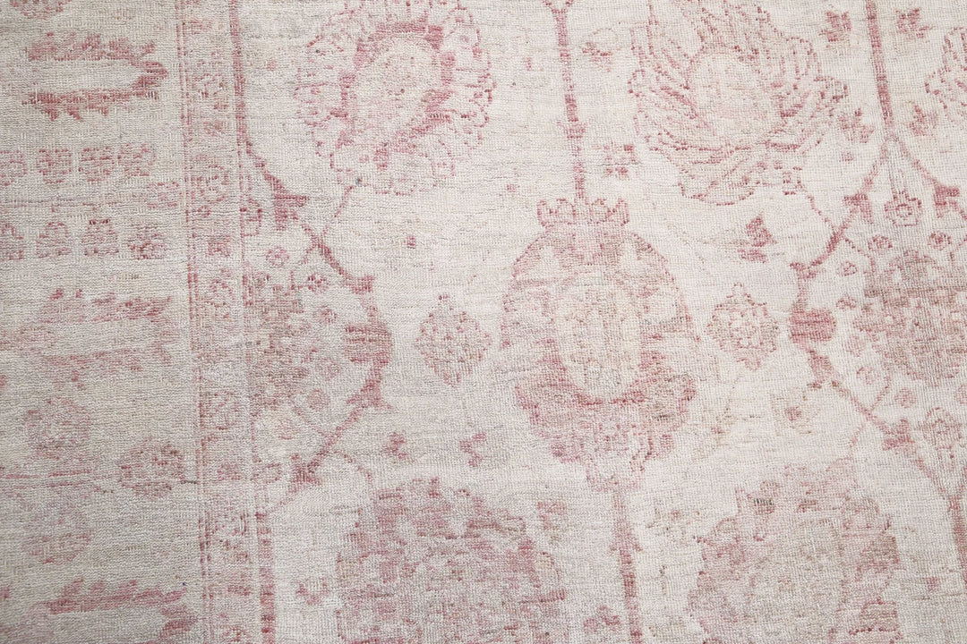 Afghan Serenity Rug 8' 6" x 17' 5" Hand-Knotted | No. AT37659
