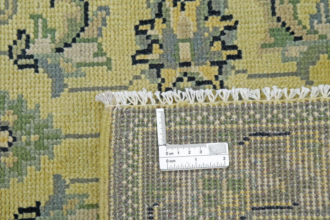 Beige Afghan Ziegler Rug 2' 10" x 4' 10" Hand-Knotted | No. AT37756