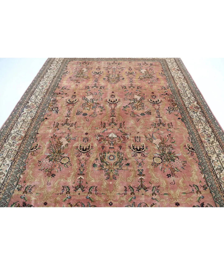 Persian Bijar Afshan Rug 8' 4" x 11' 2" Hand-Knotted | No. AT37798