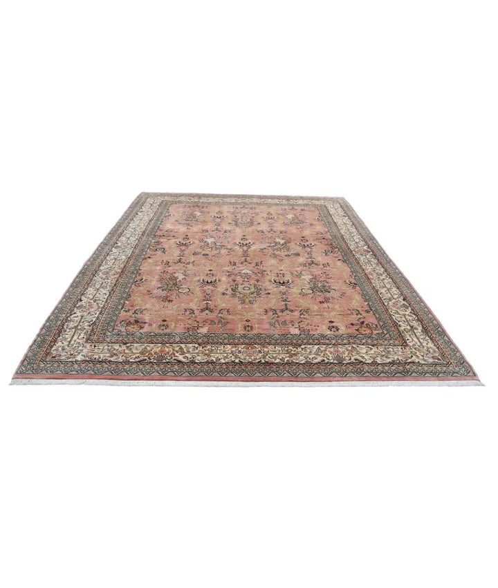 Persian Bijar Afshan Rug 8' 4" x 11' 2" Hand-Knotted | No. AT37798
