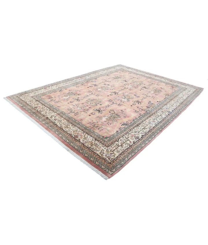 Persian Bijar Afshan Rug 8' 4" x 11' 2" Hand-Knotted | No. AT37798