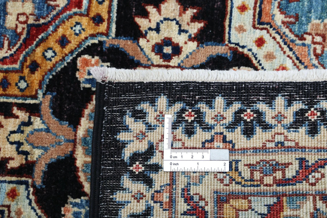Afghan Ziegler Rug 3' 3" x 4' 8" Hand-Knotted | No. AT37817
