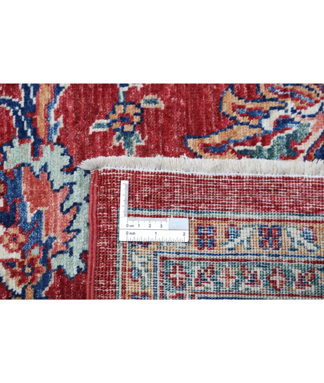 Afghan Ziegler Rug 6' 3" x 9' 9" Hand-Knotted | No. AT38107