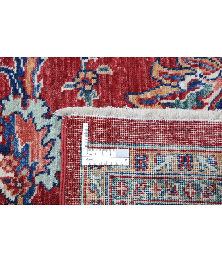 Afghan Ziegler Rug 6' 3" x 9' 9" Hand-Knotted | No. AT38107