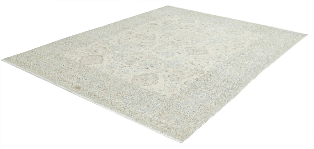 Afghan Serenity Rug 8' 1" x 9' 8" Hand-Knotted | No. AT38307