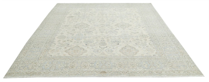 Afghan Serenity Rug 8' 1" x 9' 8" Hand-Knotted | No. AT38307