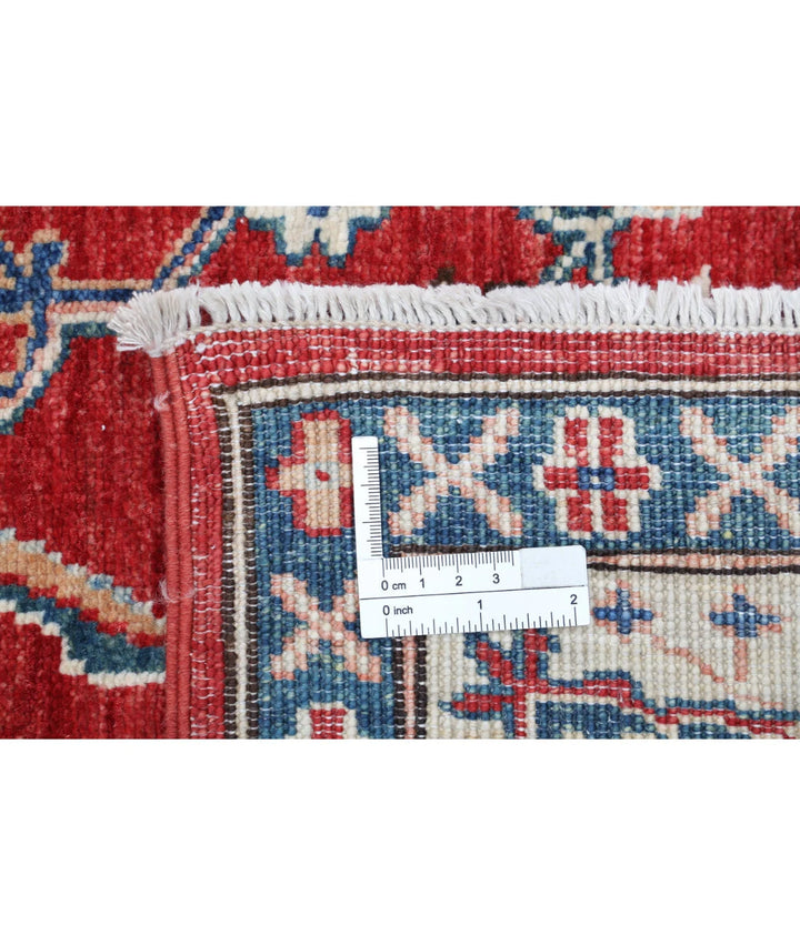 Afghan Ziegler Rug 3' 1" x 4' 10" Hand-Knotted | No. AT38351
