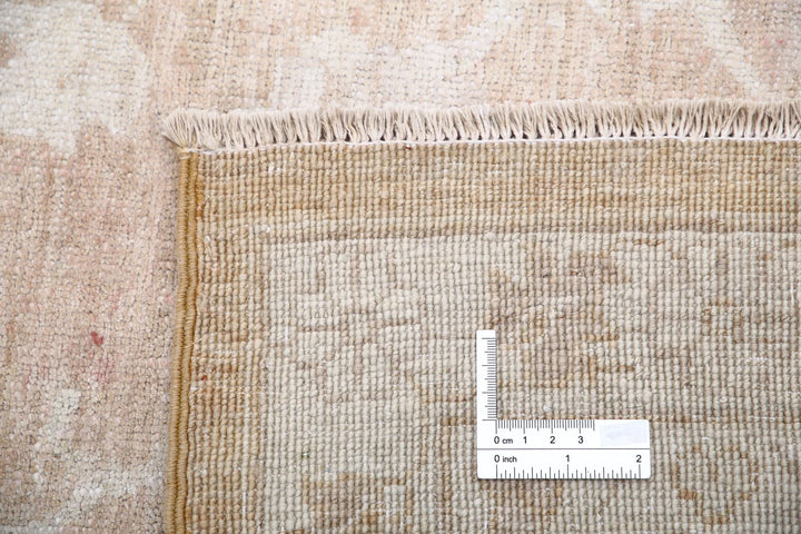 Ivory Afghan Serenity Rug 12' 10" x 18' 3" Hand-Knotted | No. AT38467