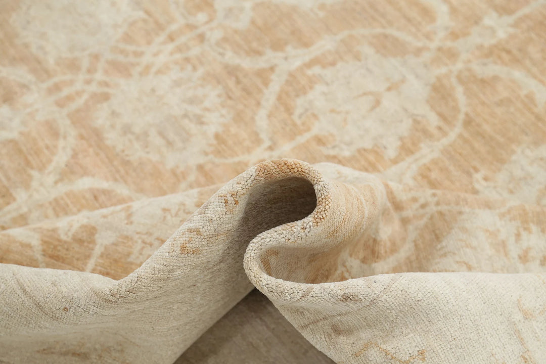 Afghan Serenity Rug 7' 10" x 9' 5" Hand-Knotted | No. AT38656