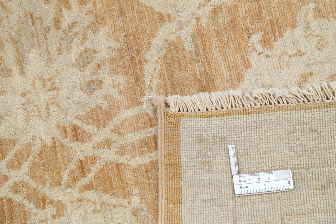 Afghan Serenity Rug 7' 10" x 9' 5" Hand-Knotted | No. AT38656
