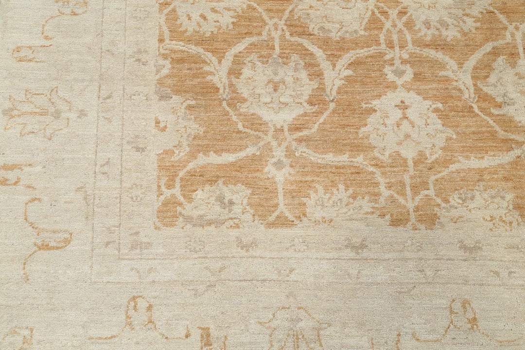 Afghan Serenity Rug 7' 10" x 9' 5" Hand-Knotted | No. AT38656