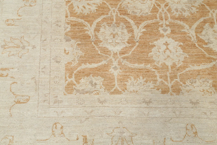 Afghan Serenity Rug 7' 10" x 9' 5" Hand-Knotted | No. AT38656