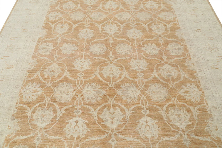 Afghan Serenity Rug 7' 10" x 9' 5" Hand-Knotted | No. AT38656