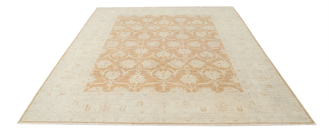 Afghan Serenity Rug 7' 10" x 9' 5" Hand-Knotted | No. AT38656