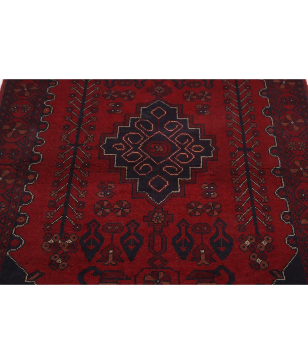 Afghan Khal Muhammadi Rug 3' 3" x 5' 0" Hand-Knotted | No. AT38866