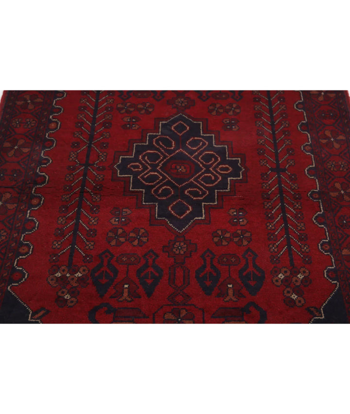 Afghan Khal Muhammadi Rug 3' 3" x 5' 0" Hand-Knotted | No. AT38866