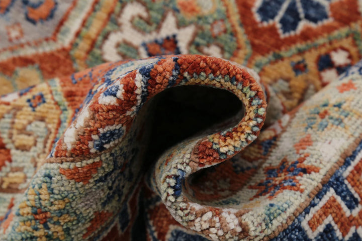 Afghan Oushak Rug 10' 2" x 14' 0" Hand-Knotted | No. AT38982
