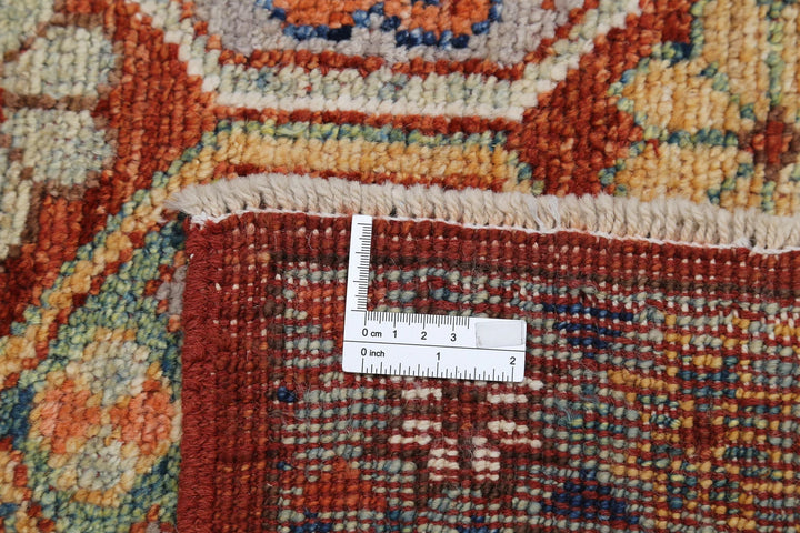 Afghan Oushak Rug 10' 2" x 14' 0" Hand-Knotted | No. AT38982