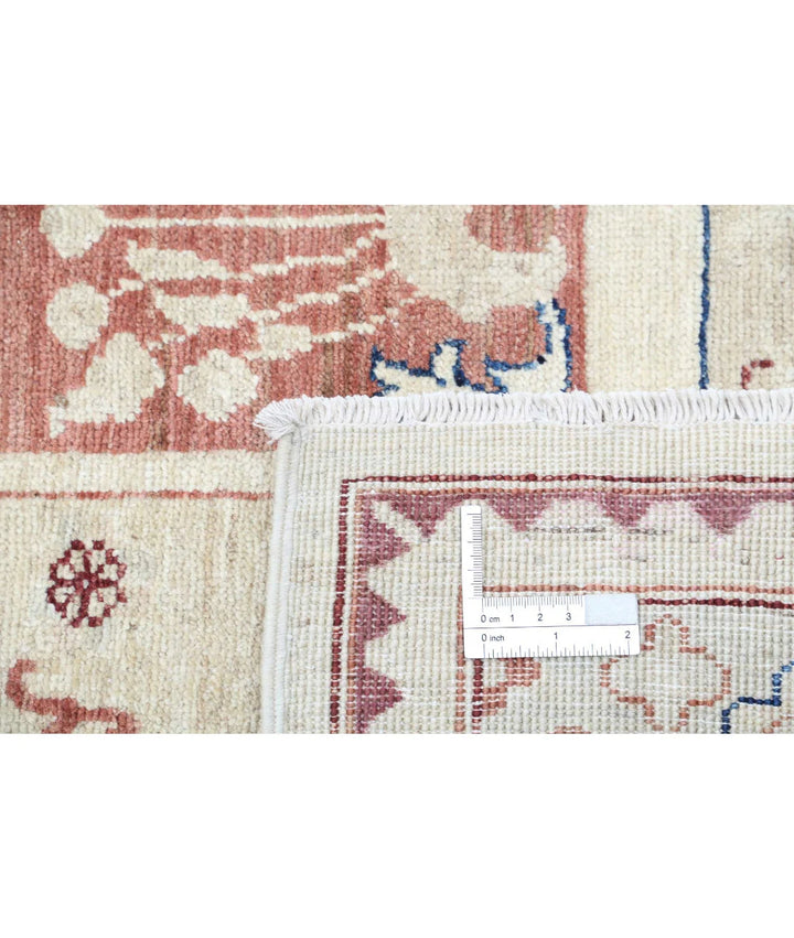 Afghan Bakhtiari Rug 6' 7" x 9' 10" Hand-Knotted | No. AT39061