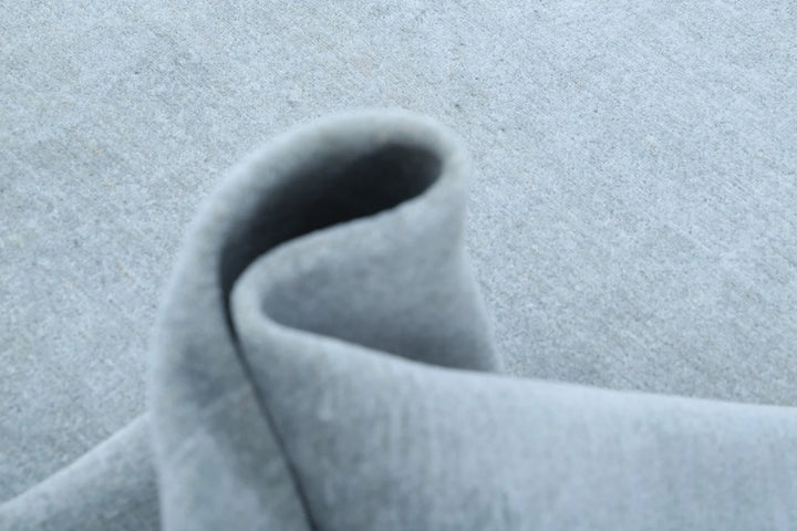 Grey Afghan Overdye Rug 9' 0" x 11' 5" Hand-Knotted | No. AT39117