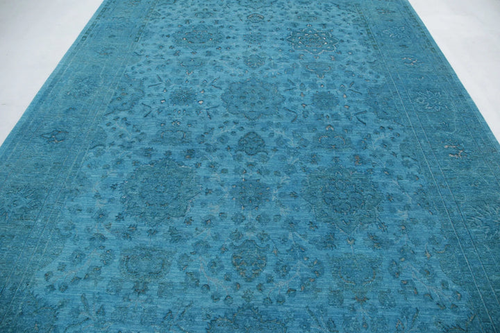 Afghan Oriental Rug 8' 9" x 12' 1" Hand-Knotted | No. AT39202