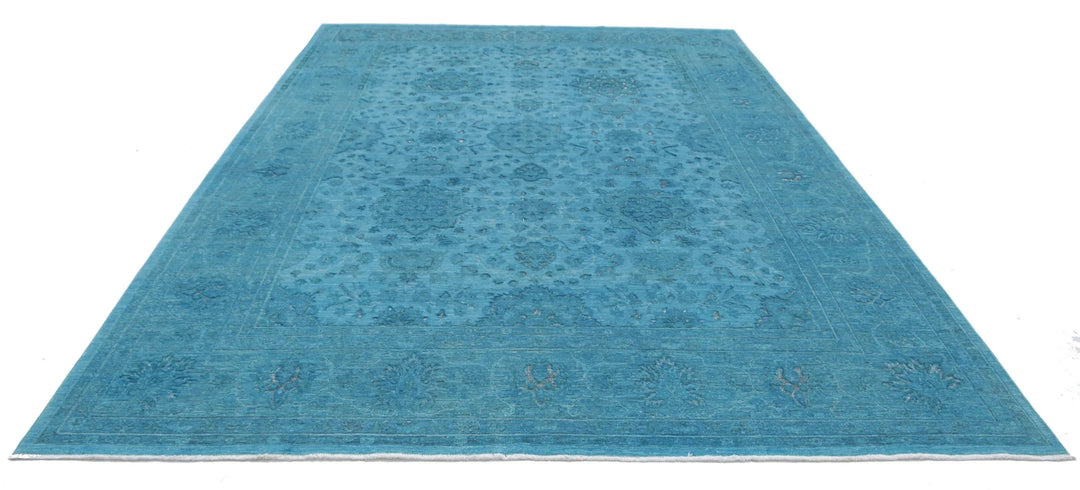 Afghan Oriental Rug 8' 9" x 12' 1" Hand-Knotted | No. AT39202