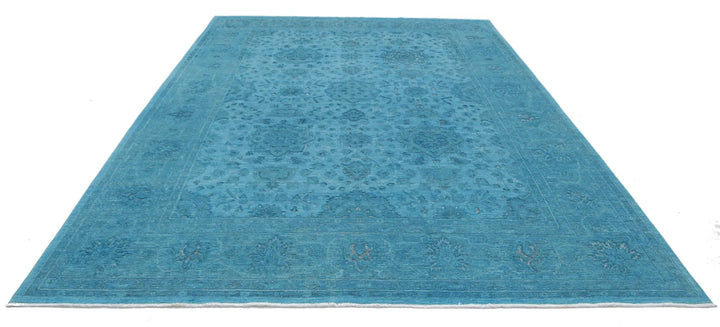 Afghan Oriental Rug 8' 9" x 12' 1" Hand-Knotted | No. AT39202