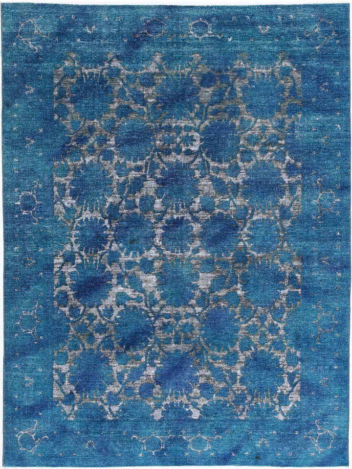 Afghan Oriental Rug 6' 1" x 8' 1" Hand-Knotted | No. AT39376