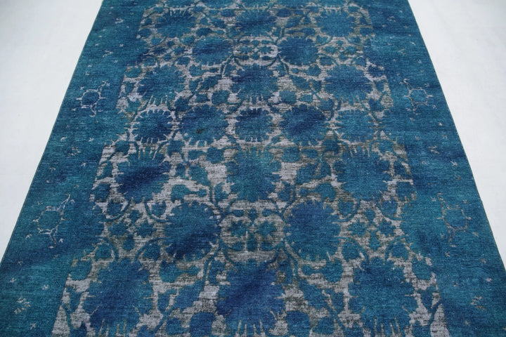 Afghan Oriental Rug 6' 1" x 8' 1" Hand-Knotted | No. AT39376