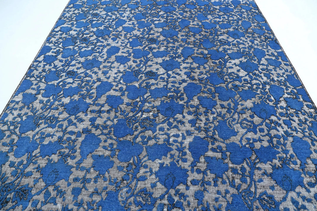 Afghan Oriental Rug 8' 0" x 10' 3" Hand-Knotted | No. AT39489