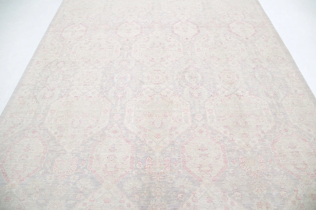 Afghan Serenity Rug 8' 0" x 10' 0" Hand-Knotted | No. AT39550