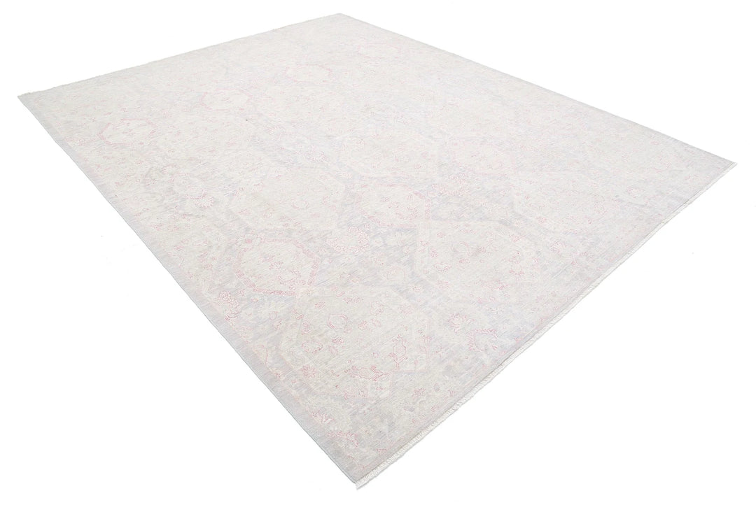 Afghan Serenity Rug 8' 0" x 10' 0" Hand-Knotted | No. AT39550
