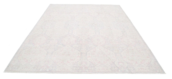 Afghan Serenity Rug 8' 0" x 10' 0" Hand-Knotted | No. AT39550