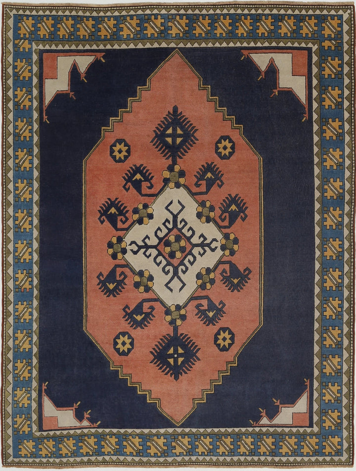 Turkish Milas Rug 8' 2" x 10' 10" Hand-Knotted | No. AT39609