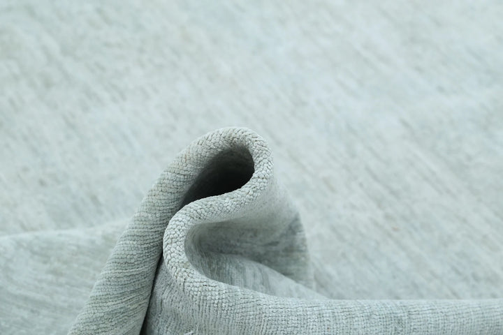 Green Afghan Overdye Rug 7' 11" x 10' 1" Hand-Knotted | No. AT39675