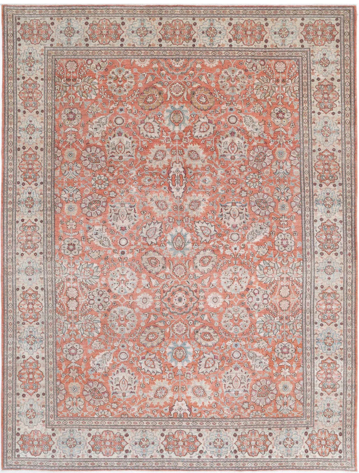 Afghan Ariana Rug 8' 10" x 11' 7" Hand-Knotted | No. AT39789