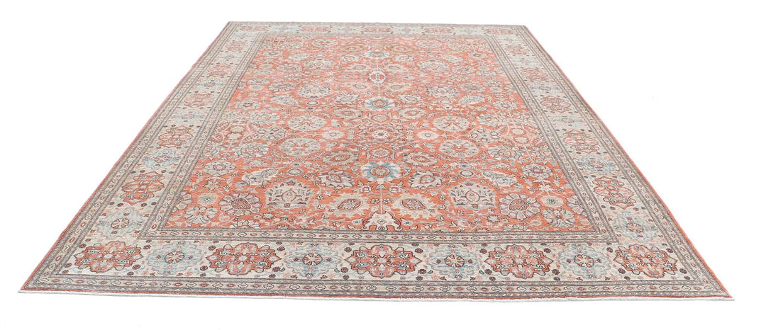 Afghan Ariana Rug 8' 10" x 11' 7" Hand-Knotted | No. AT39789