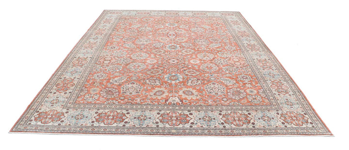 Afghan Ariana Rug 8' 10" x 11' 7" Hand-Knotted | No. AT39789