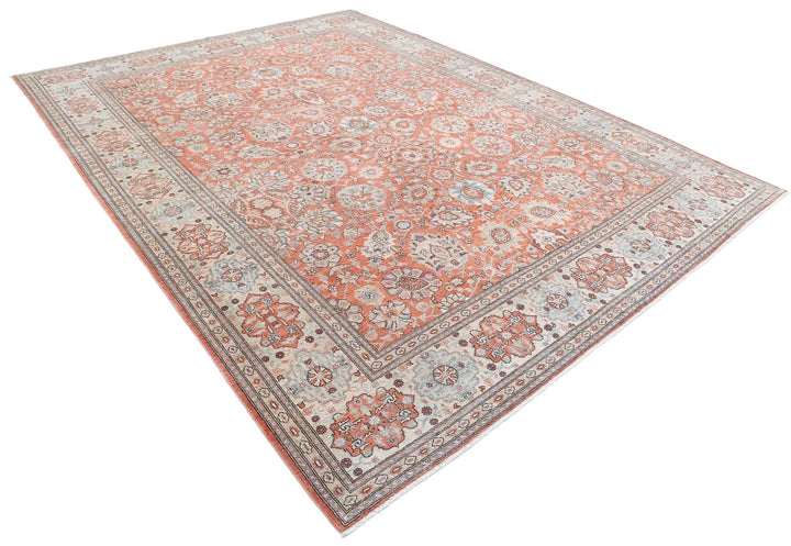Afghan Ariana Rug 8' 10" x 11' 7" Hand-Knotted | No. AT39789
